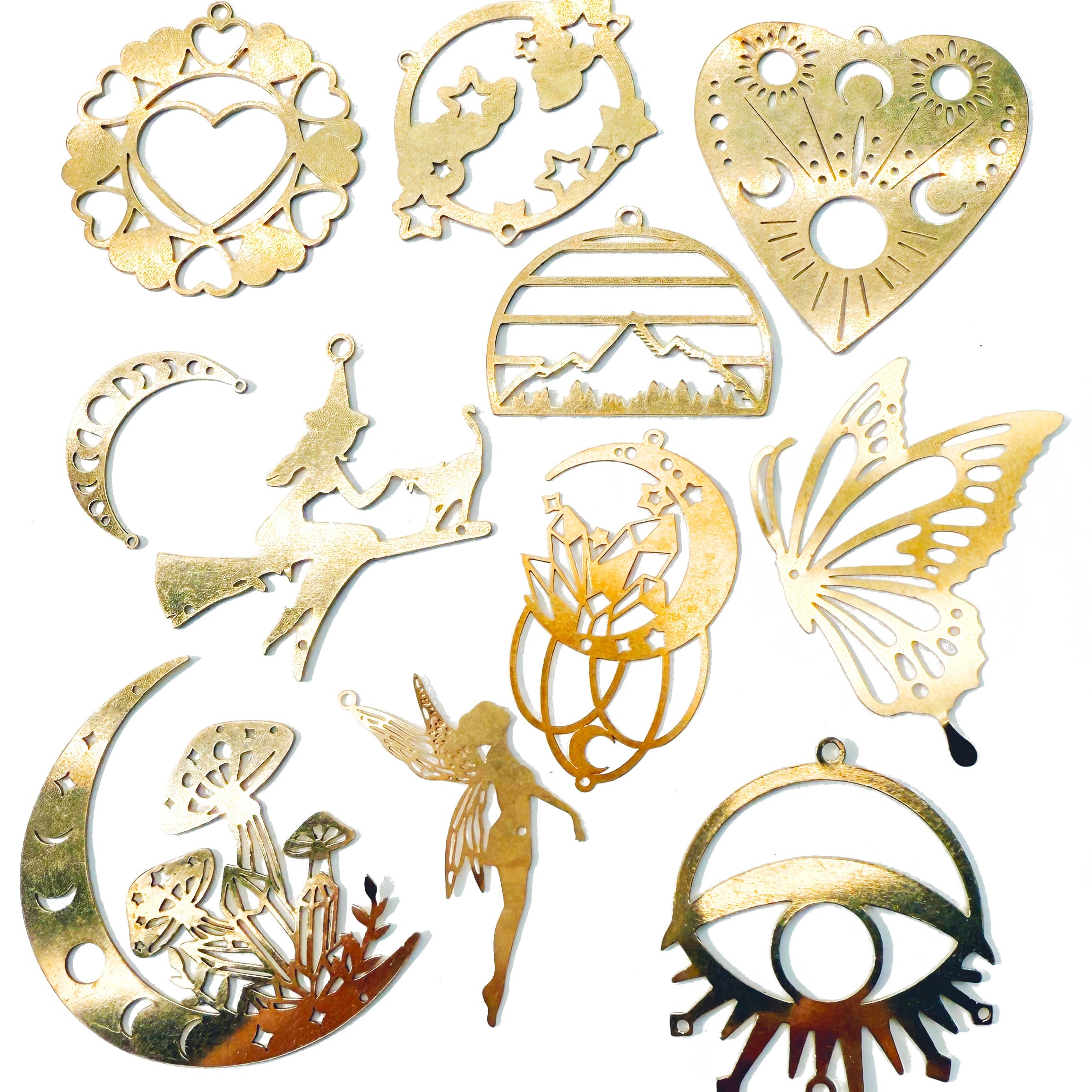 L373]Suncatcher Charms Goldie